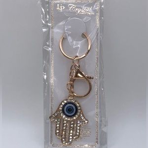 Evil Eye Hand Keychain 🪬